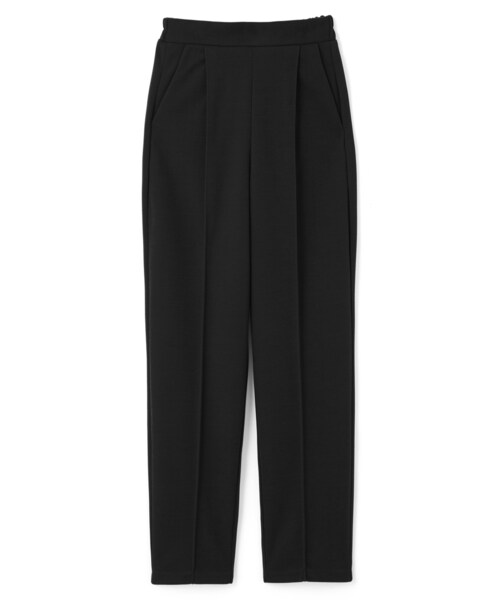 GRL（グレイル）の「センタープレステーパードニットソーパンツ（その他パンツ・レディース・ブラウン/ブラック/アイボリー/くすみパープル・S）」の3枚目の写真