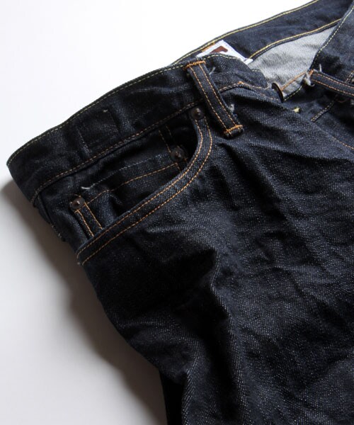 TELLASON（テラソン）の「12.50ozスリムテーパード（パンツ・メンズ・ネイビー・28/30/32/34）」の4枚目の写真