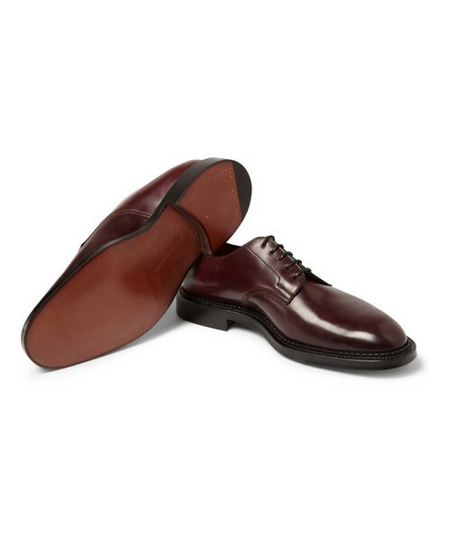 Chaussures Edward Green Windermere Derby Cuir Marron Pointure 9 UK / 43 EU - Occasion Super état