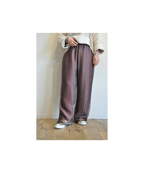 RehersalL（リハーズオール）の「メッシュパンツ（その他パンツ・レディース・ブラウン/レッド/ブルー/ブラック/イエロー・one）」の5枚目の写真