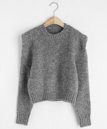 DHOLIC | タックスリーブニット(ニット/セーター)