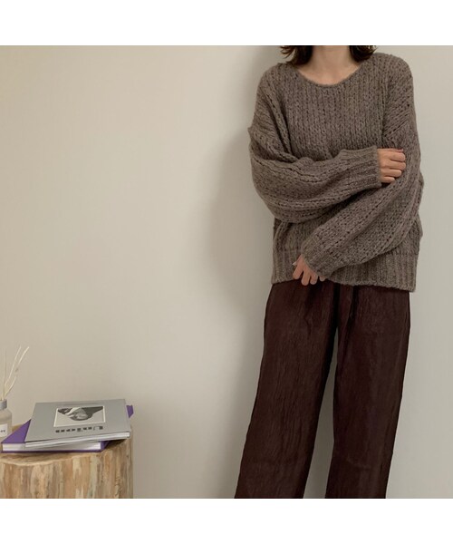 no brand(ノーブランド)の「モヘアタッチニット(ニット/セーター・レディース・その他)」の11枚目の写真