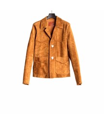 WESTERN CONCHO JACKET -GOAT SUEDE-