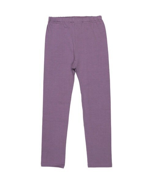 T>>2（ティーツー）の「レギンス（レギンス/スパッツ・キッズ・01.ライトグレー/02.イエロー/03.ピンク/04.パープル/05.グレー/06.ブラック・80-150）」の4枚目の写真