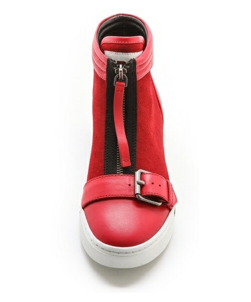 マークジェイコブス　スニーカー　赤　36 MARC JACOBS（マークジェイコブス）の「THE JOGGER/ザ ジョガー