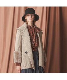 定価20万✨EPOCA ムートンコンビコート ベージュ　40 定価20万✨EPOCA ムートンコンビコート ベージュ 40 定価20万✨EPOCA