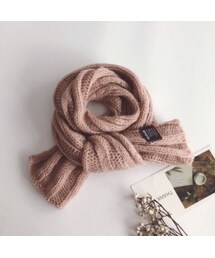 no brand | Reve/knit Scarf(3colors)(マフラー)