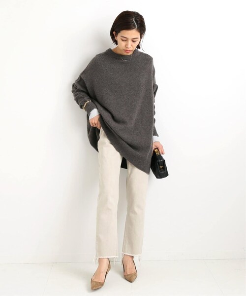 IENA(イエナ)の「《予約》HIGH WAIST ANNETTE 57101218◆(パンツ・ナチュラル/22/在庫あり/23/24/25/26)」の2枚目の写真