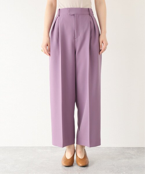 B.C STOCK(ベーセーストック)の「ペグトップパンツ(パンツ・ホワイト/フリー/在庫あり)」の7枚目の写真