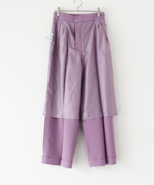 B.C STOCK(ベーセーストック)の「ペグトップパンツ(パンツ・ホワイト/フリー/在庫あり)」の16枚目の写真