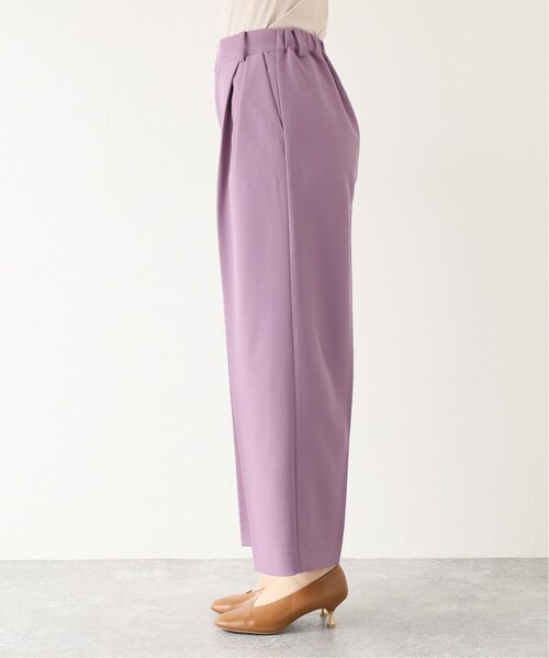 B.C STOCK(ベーセーストック)の「ペグトップパンツ(パンツ・ホワイト/フリー/在庫あり)」の8枚目の写真