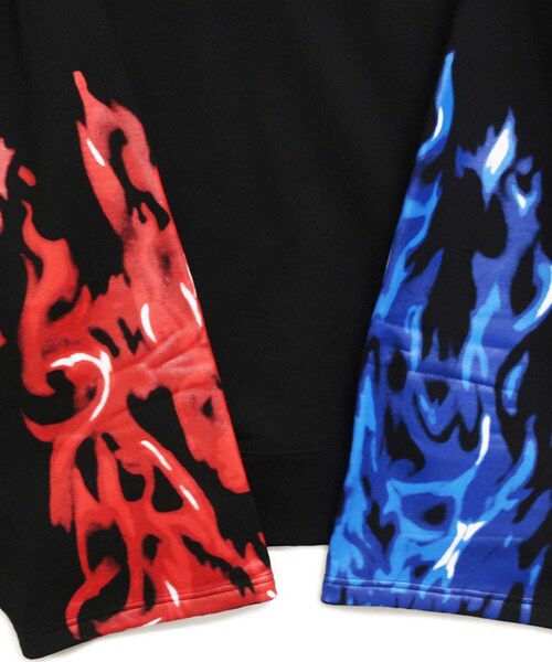 TENDER PERSON FLAME PATTERN LOAFER