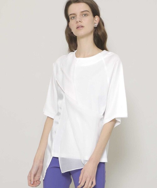 UN3D.（アンスリード）の「ファブリックミックストップ（）」 - WEAR