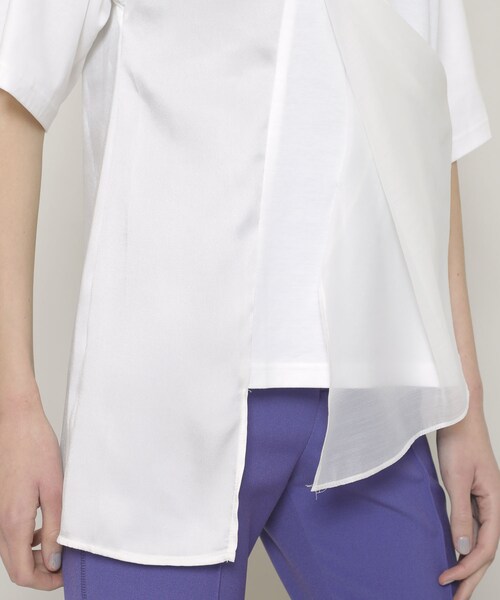UN3D.（アンスリード）の「ファブリックミックストップ（）」 - WEAR