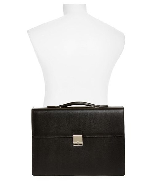 Ermenegildo Zegna ビジネスバッグ 2way 黒 オールレザー Ermenegildo Zegna ビジネスバッグ 2way 黒 オールレザー Ermenegildo