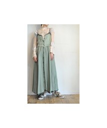 hippiness | キュプラコルセットドレス(ワンピース)