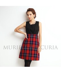 MURIEL&MERCURIA | タータンチェックワンピース(ワンピース)