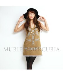 MURIEL&MERCURIA | モチーフ刺繍ワンピース(ワンピース)