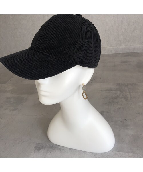 copine（コピン）の「ストーン×変形ゴールドピアス/イヤリング【クリックポスト対象商品】（ピアス（両耳用）・レディース・その他）」の5枚目の写真