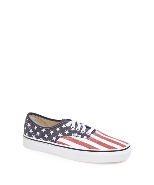 VANS（バンズ）の「Vans 'Van Doren - Authentic' Sneaker (Men)（スニーカー・Stars/ Stripes・11 M/8.5 M/9.5 M/10 M/11.5 M/10.5 M/9 M）」の2枚目の写真