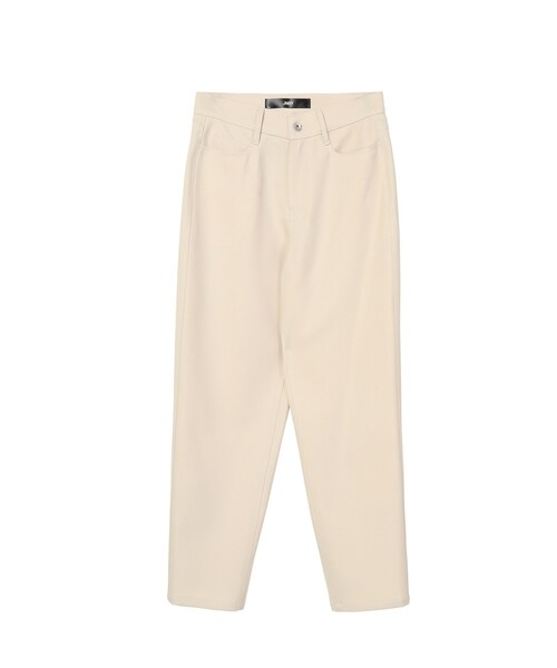 JNBY（ジェーエヌビーワイ）の「Polyester Twill Tapered Trousers（その他パンツ・レディース・クリーム/ブラック・36/38/40）」の2枚目の写真