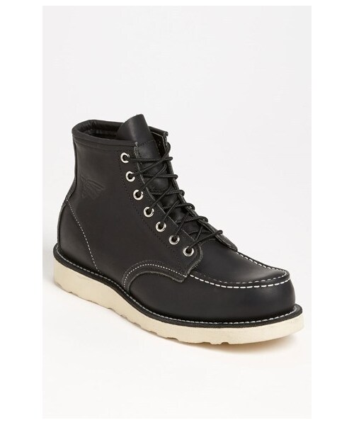RED WING SHOES（レッドウィング）の「Red Wing 'Classic Moc' Boot (Online Only)（ブーツ・Black/ Black・10.5 M/13 M）」の5枚目の写真