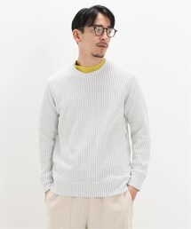 EDIFICE（エディフィス）の「オニワッフル クルーネックS（トップス）」