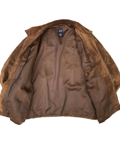 Eddie Bauer（エディーバウアー）の「90s OLD GAP / Full Zip Suede
