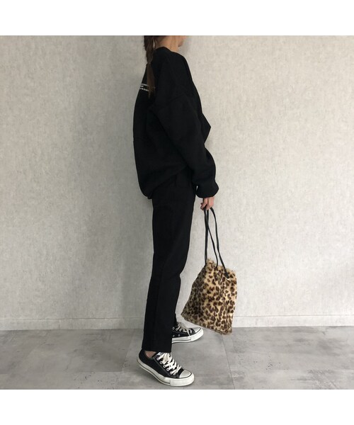 copine（コピン）の「12月4日再入荷！楽な履き心地スーパーストレッチ！あったか裏起毛ツイルタックパンツ(3color)【クリックポスト対象商品】（その他パンツ・レディース・その他）」の13枚目の写真