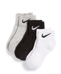 NIKE | Nike 'Performance' Quarter Socks (3-Packs) (Big Kid)(トップス)