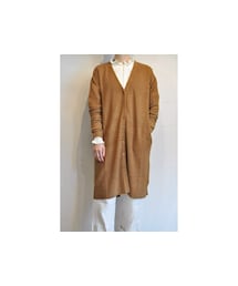 EACH. | バックレースアップロングカーディガン(カーディガン/ボレロ)