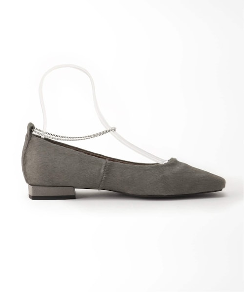 LE TALON(ルタロン)の「GRISE レザースクエア2WAYフラット(シューズ・ブラック A/22/残り1点/22.5/在庫あり/23/23.5/24/24.5/25/残り3点)」の6枚目の写真