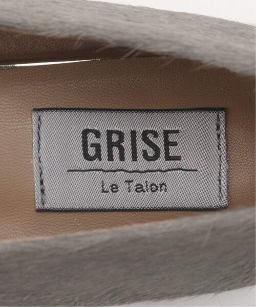 LE TALON(ルタロン)の「GRISE レザースクエア2WAYフラット(シューズ・ブラック A/22/残り1点/22.5/在庫あり/23/23.5/24/24.5/25/残り3点)」の11枚目の写真