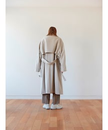 美品✨　RYO TAKASHIMA トレンチコート　ロング丈　キャメル　Lサイズ 美品✨ RYO TAKASHIMA トレンチコート ロング丈 キャメル L