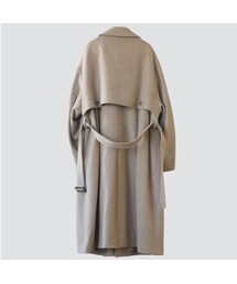 美品✨　RYO TAKASHIMA トレンチコート　ロング丈　キャメル　Lサイズ RYO TAKASHIMA（リョウタカシマ）の「【10.29[thu]20:00‐PRE