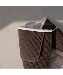 Y.A.Acc（ワイエーアク）の「quilting pocket wrap skirt DARK BROWN（スカート）」