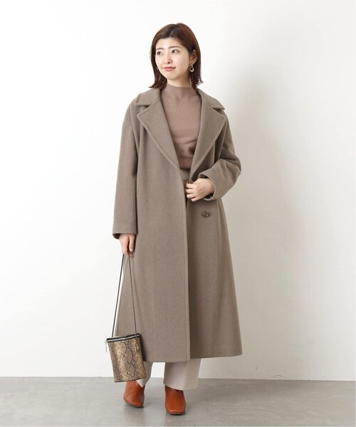 B.C STOCK(ベーセーストック)の「《追加予約》ビッグカラーコート◆(ジャケット/アウター・ホワイト A/フリー/在庫あり)」の15枚目の写真