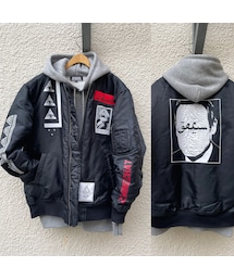 STORES.jp（ストアーズドットジェーピー）の「anarc ma-1  jacket（ミリタリージャケット・メンズ）」