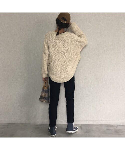 copine（コピン）の「12月10日再入荷！楽な履き心地スーパーストレッチ！美シルエットデニム(3size)【クリックポスト対象商品】（デニムパンツ・レディース・その他）」の4枚目の写真