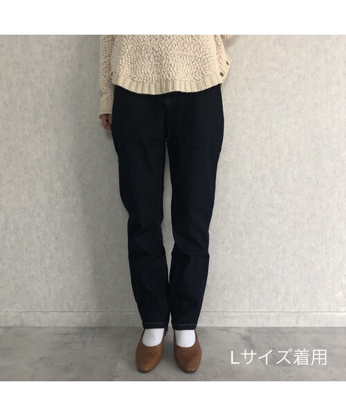 copine（コピン）の「12月10日再入荷！楽な履き心地スーパーストレッチ！美シルエットデニム(3size)【クリックポスト対象商品】（デニムパンツ・レディース・その他）」の9枚目の写真