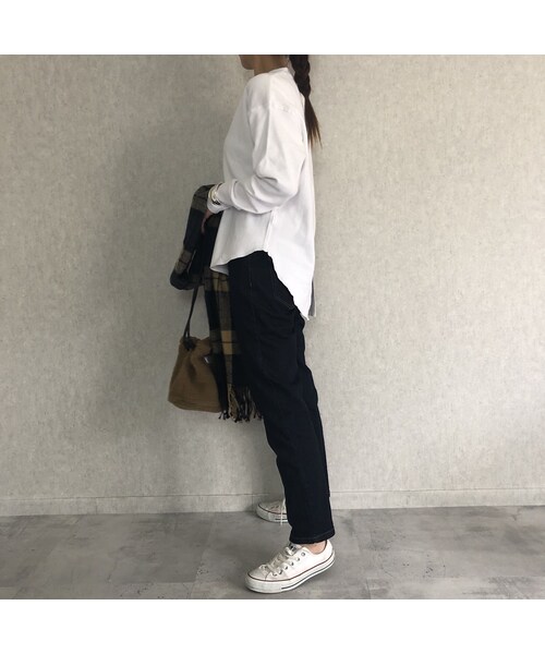 copine（コピン）の「12月10日再入荷！楽な履き心地スーパーストレッチ！美シルエットデニム(3size)【クリックポスト対象商品】（デニムパンツ・レディース・その他）」の11枚目の写真