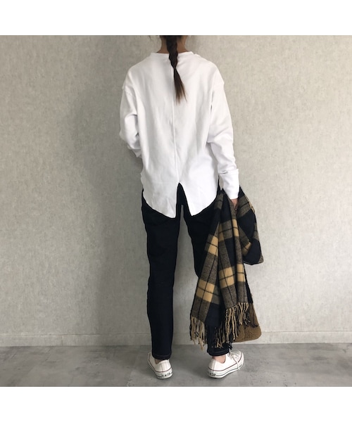 copine（コピン）の「12月10日再入荷！楽な履き心地スーパーストレッチ！美シルエットデニム(3size)【クリックポスト対象商品】（デニムパンツ・レディース・その他）」の12枚目の写真