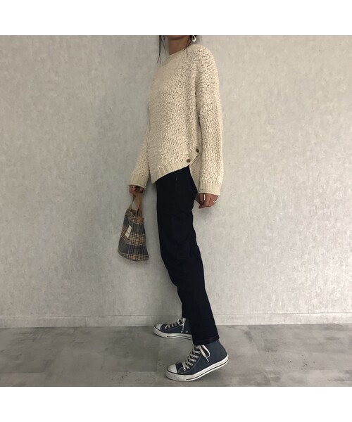 copine（コピン）の「12月10日再入荷！楽な履き心地スーパーストレッチ！美シルエットデニム(3size)【クリックポスト対象商品】（デニムパンツ・レディース・その他）」の3枚目の写真