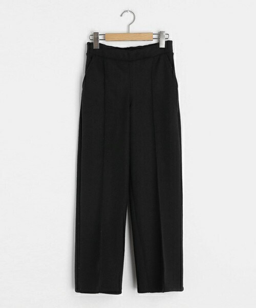 DHOLIC（ディーホリック）の「ニットセンタープレスパンツ（その他パンツ・レディース・ベージュ/ブラック/グレー・ONESIZE）」の2枚目の写真