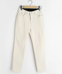 DHOLIC | 裏起毛シークレットゴムパンツ(デニムパンツ)