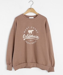 DHOLIC | 裏起毛レタリングスウェット(スウェット)