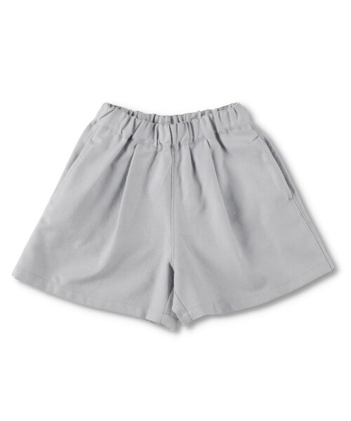 BRANSHES（ブランシェス）の「起毛ショートパンツ（その他パンツ・キッズ・アイボリー/チャコールグレー/ライトグレー・90cm～150cm）」の3枚目の写真