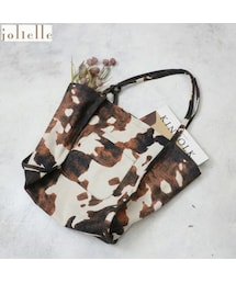 Sheson | 牛柄スウェードトートバッグ(トートバッグ)