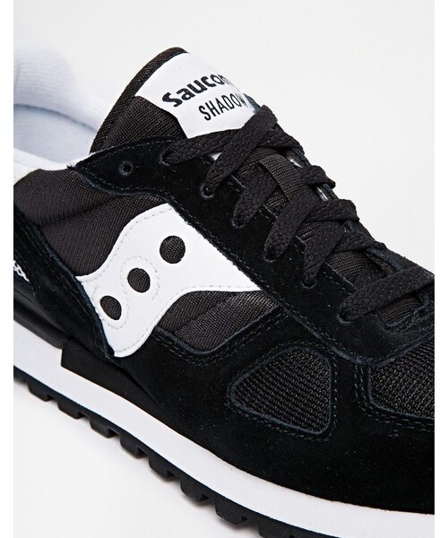 Saucony(サッカニー)の「Saucony Shadow Original Trainers(スニーカー・メンズ・black・US 10/US 11/US 12/US 7/US 8/US 9)」の2枚目の写真