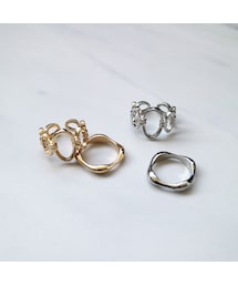 STORES.jp（ストアーズドットジェーピー）の「【ゆうパケ対象】 design ring set（リング）」